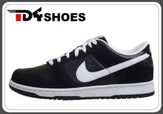 Nike Dunk Low 08 LE Black Suede White Mens Casual Shoes 318019004 