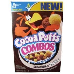   Cocoa Puffs Combos Cereal, 11.7 Ounce Box (Pack of 4) 