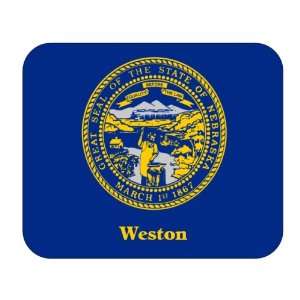  US State Flag   Weston, Nebraska (NE) Mouse Pad 