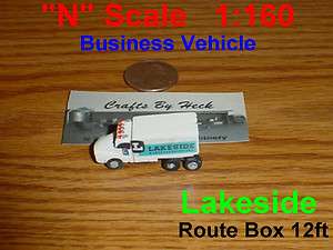 Scale Business Vehicle Lakeside Route 12ft Box Truck  