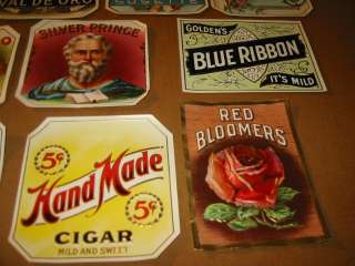 Lot of 27 Old OUTER CIGAR BOX LABELS   All Different  