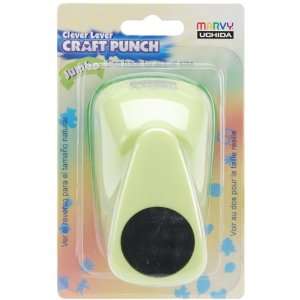  New   Clever Lever Jumbo Craft Punch Circle 1 by Uchida 