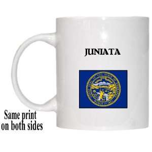  US State Flag   JUNIATA, Nebraska (NE) Mug Everything 