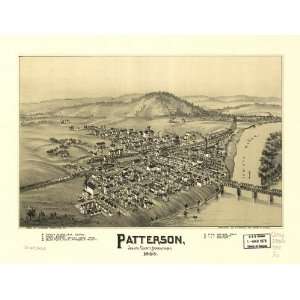   Panoramic Map Patterson, Juniata County, Pennsylvania.