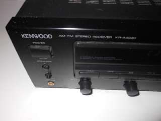 KENWOOD AM/FM STEREO RECEIVER KR A4030  