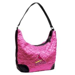  MLB St Louis Cardinals Pink Quilted Hobo Sports 