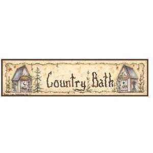  Mary Ann June   Country Bath Size 5x20 Poster Print