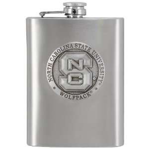  North Carolina State Wolfpack Stainless Steel Team Flask 