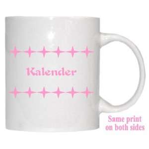  Personalized Name Gift   Kalender Mug 