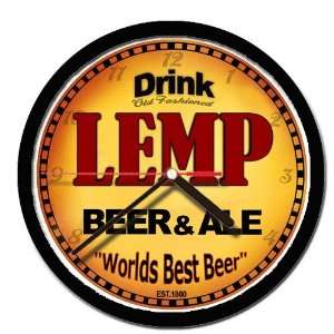  LEMP beer and ale cerveza wall clock 