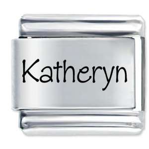  Name Katheryn Italian Charms Bracelet Link Pugster 