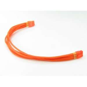  mod/smart Kobra SS Cables 8pin PCI E Extension   UV Orange 