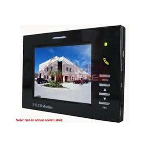  Portable CCTV Mini Test LCD Monitor   3.5 Screen