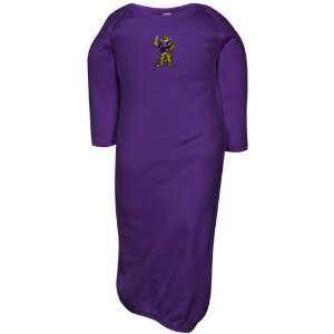  LSU Tigers Infant Purple Layette Gown