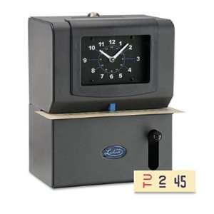  Lathem 2121 Heavy Duty Time Clock, Mechanical, Charcoal 