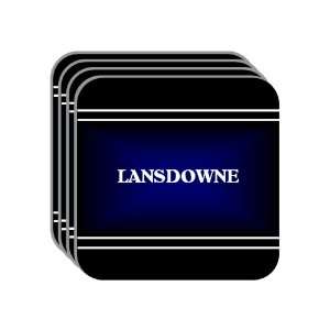  Personal Name Gift   LANSDOWNE Set of 4 Mini Mousepad 