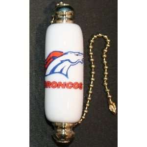  Denver Broncos Porcelain Fan/Light Chain Pull Everything 