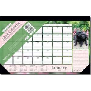  Keith Kimberlin Puppies 2013 Desk Pad Calendar Office 