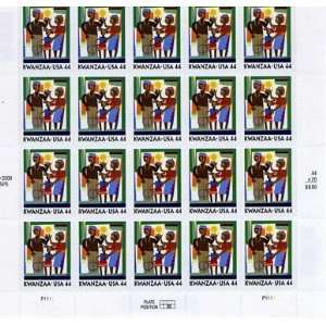  Kwanza 20 x 44 Cent US Postage Stamps Scot #4434 
