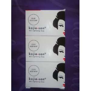  3 Kojie SAN Kojic Skin Lightening Soaps USA Seller 10.6oz 