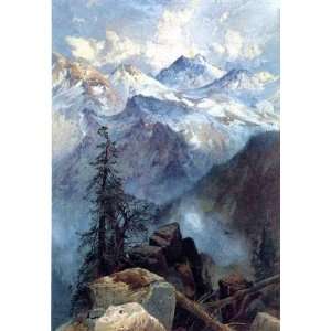 FRAMED oil paintings   Thomas Moran   24 x 34 inches   Summit of the 