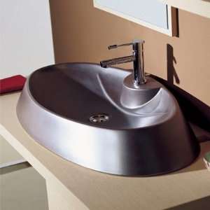 Rugby 66/R Above Counter Single Hole Bathroom Sink in 