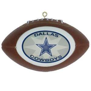  Dallas Cowboys Mini Football Ornament
