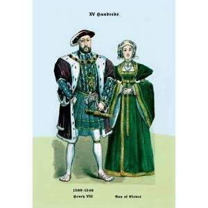   on 20 x 30 stock. Henry VIII and Ann of Cleeves