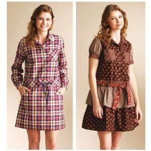  Kwik Sew Misses Dropped Waist Shirt Dresses Pattern By The 
