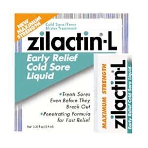  Zilactin L Cold Sore Treatment   Liquid Health & Personal 