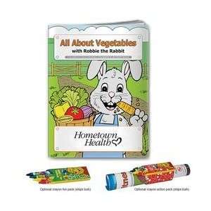  40638    Coloring Book All About Vegetables Toys & Games