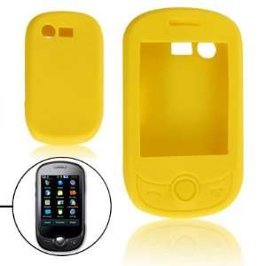   Soft Silicone Yellow Cover Case for Samsung C3510 Electronics