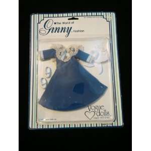  1978 The World of Ginny Fashion Long Blue Dress Toys 