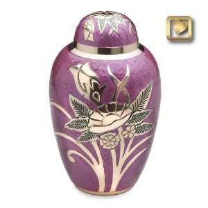  Rose Urn for Ashes in Lilac Patio, Lawn & Garden