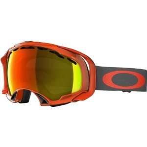  Oakley Splice Neon & Fire Iridium 2012 Snowboard Goggles 
