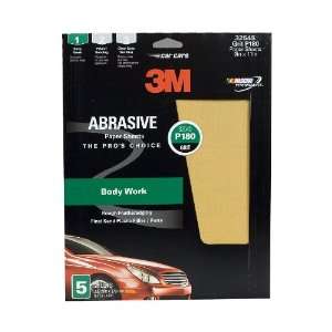 3M 32545 9 x 11 P180A Grit Production Resinite Gold Sheet, (Pack of 