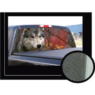   LT 00405 Wolf Attack Graphic Lethal Threat Decal Automotive