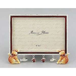  Beautiful Jeweled Picture Frame Cat