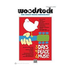  Woodstock Sheet Music Anthology Musical Instruments