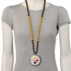  Pittsburgh Steelers Team Logo Medallion Beads