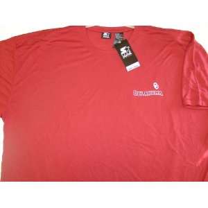  Oklahoma Sooners Red Dristar T shirt X Large Sports 