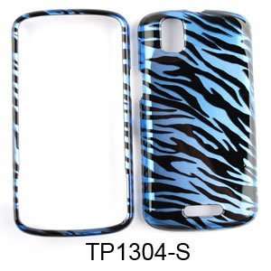  Blue Zebra Stripes Pattern Snap on Cover Faceplate for 