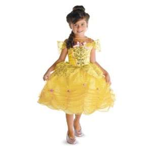   Beauty and The Beast Belle Classic Child Costume / Yellow   Size Small