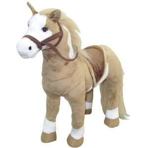  Nic Nac Plush Horse (Brown) 18 Toys & Games