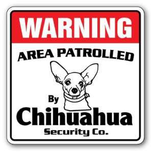    Security Sign  Area Patrolled by pet signs Patio, Lawn & Garden