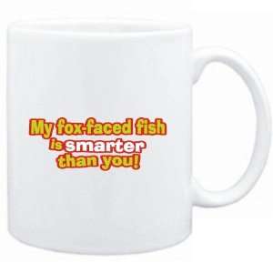  Mug White  My Fox Faced Fish is smarter than you 