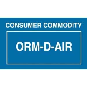   Consumer Commodity ORM D Air Labels (500 per Roll)