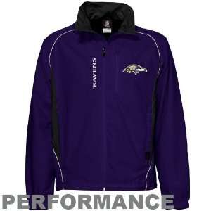   Ravens Purple Safety Blitz Performance Jacket