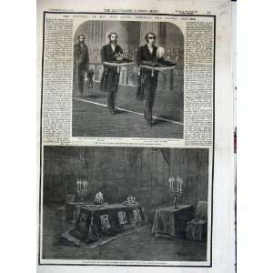   1862 Funeral Prince Consort GeorgeS Chapel Choir Nave