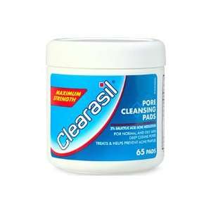  Clearasil Maximum Strength Pore Cleansing Pads   65 pads 